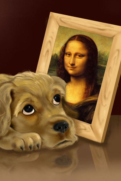 Cute Doggie Frame