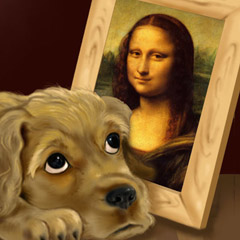 Cute Doggie Frame
